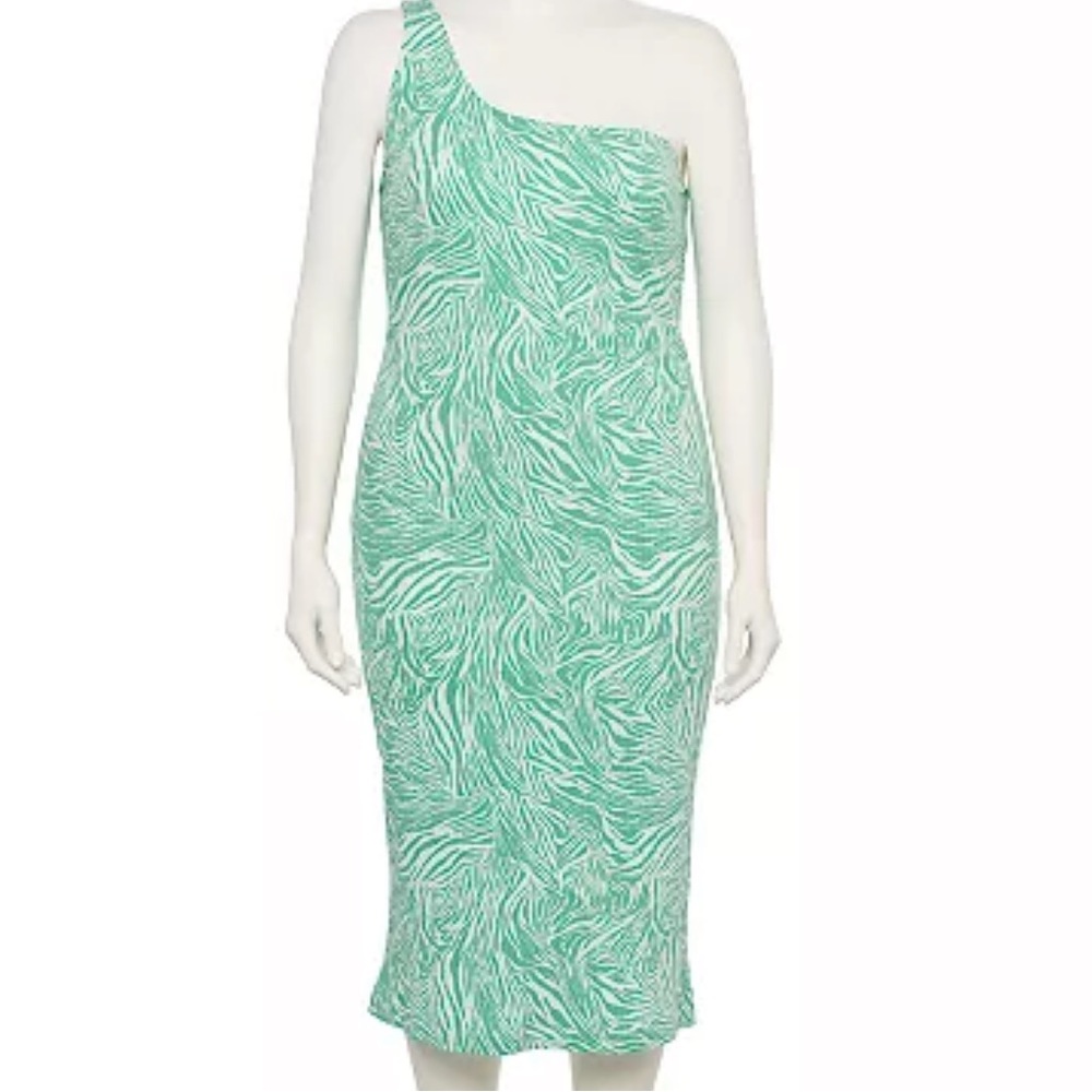 Nine West green dress